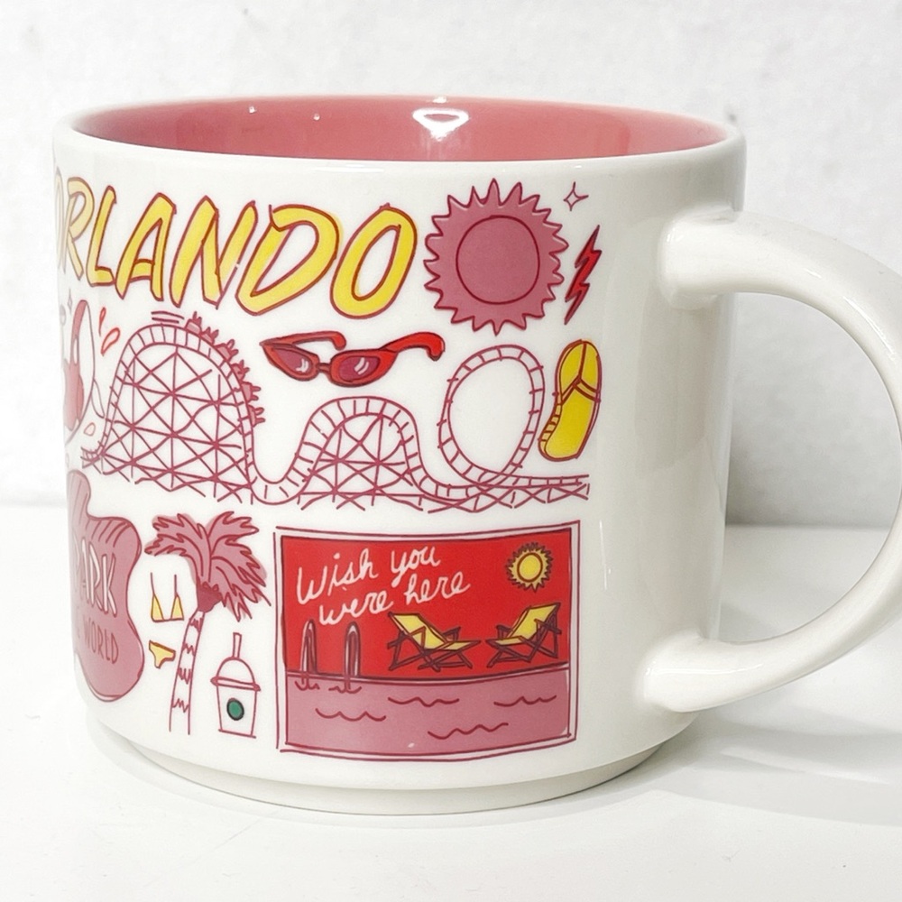 Starbucks Orlando Been There Series Across The Globe Collection Coffee Mug City - Picture 3 of 8